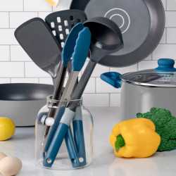 Tasty 678060 Spatula, Cutting Edge, Plastic, 33 cm, Blue