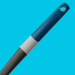 Tasty 678062 Serving Spoon with Scale, Soft Handle, 34 cm, Plastic, Blue