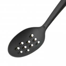 Tasty 678063 Serving Spoon with Grater, Soft Handle, 34 cm, Plastic, Blue