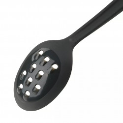 Tasty 678063 Serving Spoon with Grater, Soft Handle, 34 cm, Plastic, Blue