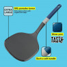 Tasty 678067 Pancake Spatula, Soft Handle, 34 cm, Plastic, Blue