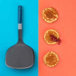 Tasty 678067 Pancake Spatula, Soft Handle, 34 cm, Plastic, Blue