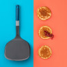 Tasty 678067 Pancake Spatula, Soft Handle, 34 cm, Plastic, Blue