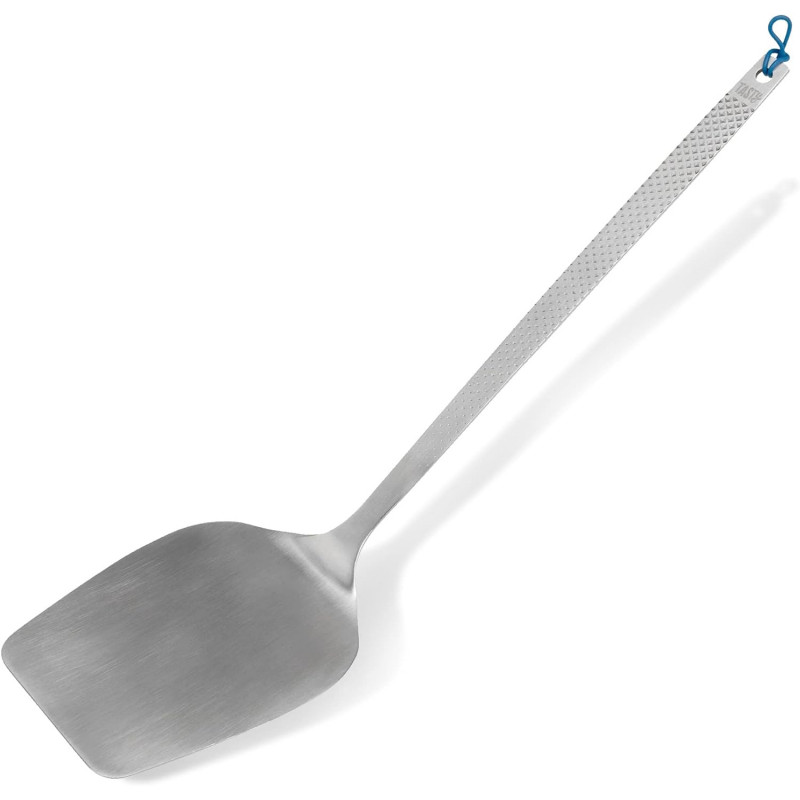 Spatula Tasty 678161, Szögletes elülső él, 33cm, Rozsdamentes acél, Ezüst