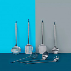 Tasty 678164 Stirring Spoon, Comfortable modern handle, 31 cm, Stainless steel, Silver