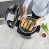 Ninja 12-in-1 OL650EU Multicooker, 1460W, 7.5 L, SmartLid, Non-stick coating, Multifunctional, Stainless Steel/Black