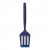 Spatula Tasty 678200, Margine frontala inclinata, Maner moale, 33 cm, Silicon, Albastru