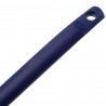 Tasty 678200 Spatula, Angled front edge, Soft handle, 33 cm, Silicone, Blue