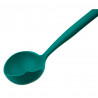 Tasty 678202 Ladle, Drain Holes, Soft Handle, 30 cm, Silicone, Green