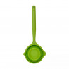 Tasty 678203 Folding Ladle, Two Spouts, Soft Handle, 33.5 cm, Silicone, Green