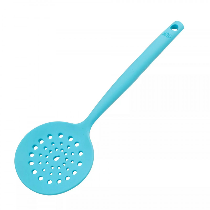 Tasty 678204 Stirring Spoon, Soft Handle, 25 cm, Silicone, Blue