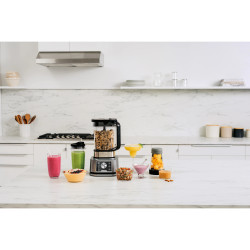 Ninja Foodi Power Nutri 3-in-1 Blender CB350EU, 1200W, 2.1 L, 6 programs, Smart Torque, Auto-iQ, Black/Stainless Steel