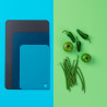Set of 3 Tasty 678352 Cutting Boards, 3 sizes, Plastic, Multicolor