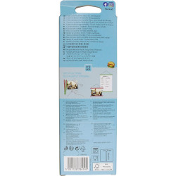 12 straws + Tasty brush 678414, 1 x 20 cm, Plastic, Multicolor