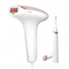 Αποτριχωτική μηχανή φωτογραφιών IPL Philips Lumea Advanced BRI920/00, 250000 παλμοί, SensoAdapt, Trimmer, Αφαιρούμενη κεφαλή, LED, Λευκό/ροζ