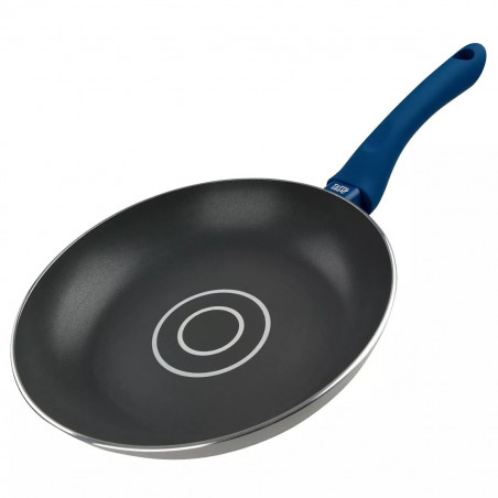 Τηγάνι Tasty 678513, 24 cm, Σύστημα διανομής λαδιού, Αλουμίνιο, Αντικολλητική επίστρωση, Μπλε