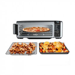 Ninja SP101EU Foodi 8-in-1 Multifunction Oven, 2400W, 10L, Air Fry/Roast/Bake/Toast, Compact, Stainless Steel