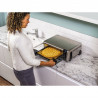 Ninja SP101EU Foodi 8-in-1 Multifunction Oven, 2400W, 10L, Air Fry/Roast/Bake/Toast, Compact, Stainless Steel