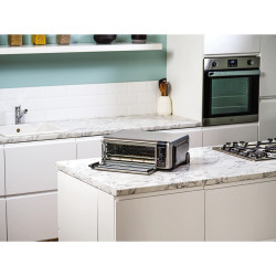 Ninja SP101EU Foodi 8-in-1 Multifunction Oven, 2400W, 10L, Air Fry/Roast/Bake/Toast, Compact, Stainless Steel