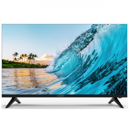 TV Crown 32FB26AWS2, 32 inch, 81 cm, SMART TV, 1366x768, HD Ready, Android, LED, Negru