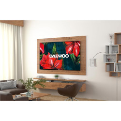 Televizor Daewoo D43DH55UQMS, televizor ANDROID, 3840x2160 UHD-4K, QLED, 43 inch, 106 cm, negru