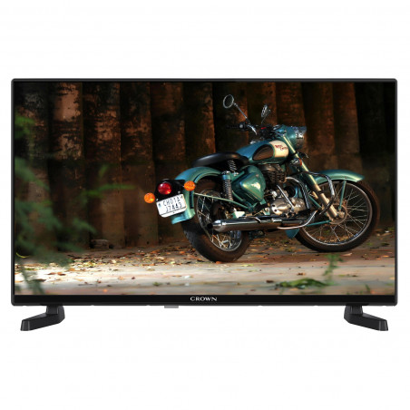 Television Crown 32VF66VW, 32 hüvelykes, 81 cm, Smart TV, 1366x768 HD Ready, LED, VIDAA, fekete