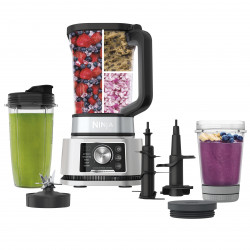 Ninja Foodi Power Nutri 3-in-1 Blender CB350EU, 1200W, 2.1 L, 6 programs, Smart Torque, Auto-iQ, Black/Stainless Steel