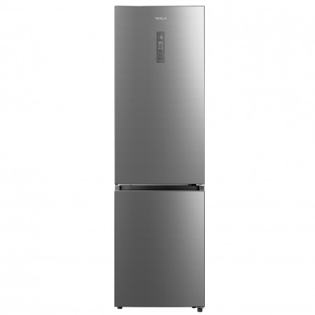 Frigider cu congelator Tesla RC3400FMX, 338 L, Clasa E, Total No Frost, Touch Display, Gri
