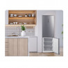 Tesla RC3400FMX Refrigerator with Freezer, 338 L, Energy Class E, Total No Frost, Touchscreen Display, Stainless Steel