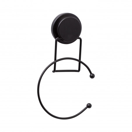Metalife MGS-707 Towel Hook, Ring, 25 x 15 x 4.5 cm, Black