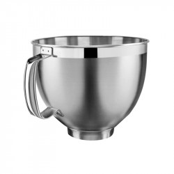 Планетарен миксер Artisan Elegance KitchenAid 5KSM185PSEMS, 300W, 4.8 л, Direct drive, 10 скорости, Инокс