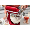 Πλανητικό μίξερ Artisan Elegance KitchenAid 5KSM185PSEER, 300W, 4,8 L, Direct drive, 10 ταχύτητες, Κόκκινο