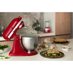 Mixer planetar Artisan Elegance KitchenAid 5KSM185PSEER, 300W, 4,8 l, Direct drive, 10 viteze, Rosu