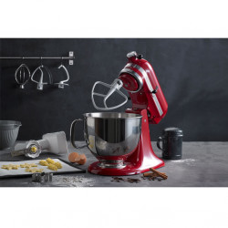 Планетарен миксер Artisan Elegance KitchenAid 5KSM175PSECA, 300 W, 4.8 л, Direct drive, 10 скорости, Candy Apple