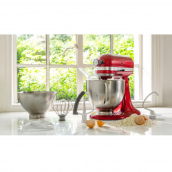 Планетарен миксер Artisan Elegance KitchenAid 5KSM175PSECA, 300W, 4.8 Л, Direct drive, 10 скорости, Candy Apple