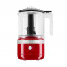 Акумулаторен чопър KitchenAid, 12V, 1.18 Л, 2 скорости + Pulse, Без BPA, Имперско червен