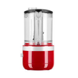 Акумулаторен чопър KitchenAid 5KFCB519EER, 12 V, 1.18 л, 3500 rpm/min, 2 скорости + Pulse, Без BPA, Empire Red