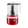 Акумулаторен чопър KitchenAid, 12V, 1.18 Л, 2 скорости + Pulse, Без BPA, Имперско червен