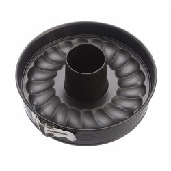 Zenker 6510 Double-Layer Baking Pan, Round, 30 cm, Teflon, Black