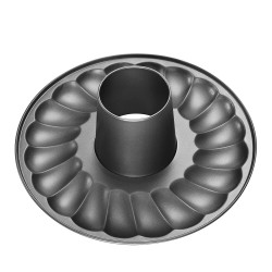 Zenker 6510 Double-Layer Baking Pan, Round, 30 cm, Teflon, Black