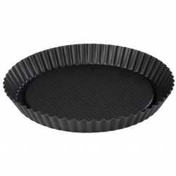 Zenker 6522 Baking Pan, Round, 30 cm, Teflon, Black