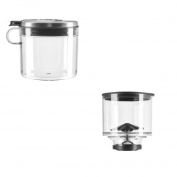 Еспресо машина Artisan KitchenAid 5KES6503EER, 1470 W, 15 bar, 1.4 л, Парна дюза, Портафилтър, Empire red