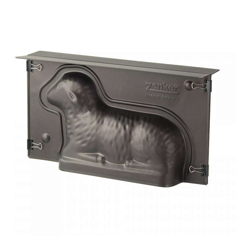 Zenker 9101 "Lamb" Baking Pan, 900 ml, Teflon, Black