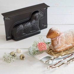 Zenker 9101 "Lamb" Baking Pan, 900 ml, Teflon, Black