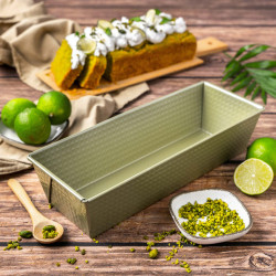 Zenker 7454 Baking Pan, Rectangular, 30 cm, ILAG Maximizing Green Coating, 180°C, Green