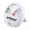 Fackelmann 16375 Tecno Thermometer with Magnet, 6 cm, White