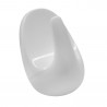 Set of 3 Fackelmann 20601 Tecno adhesive hangers, 4.2 cm, White