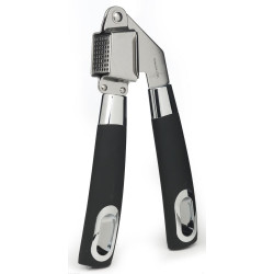 Fackelmann 25957 Monaco Garlic Press, 20.2 cm, Black