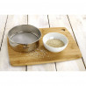 Fackelmann 28313 Flour Sifter, Extra Fine, 18 x 5 cm, Silver