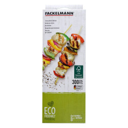 Fackelman Bamboo Skewers 31236, 20 cm, 300 pcs, Brown